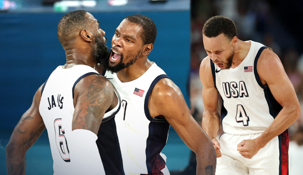 Stephen Curry ghi 36 điểm, cùng triple-double của LeBron giúp Mỹ ngược dòng nghẹt thở trước Serbia Stephen Curry ghi 36 điểm, cùng triple-double của LeBron giúp Mỹ ngược dòng nghẹt thở trước Serbia