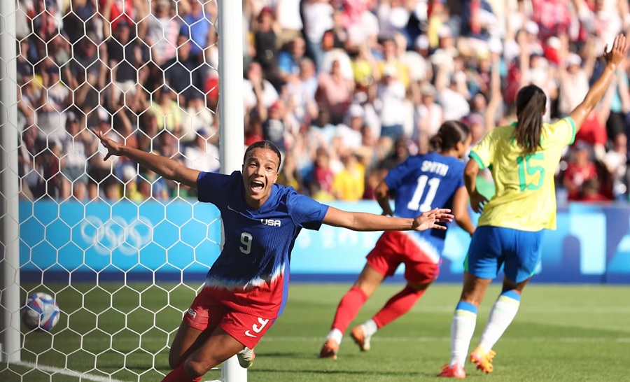 Kết quả bóng đá nữ Olympic 2024: Mỹ hạ gục Brazil để giành huy chương vàng
