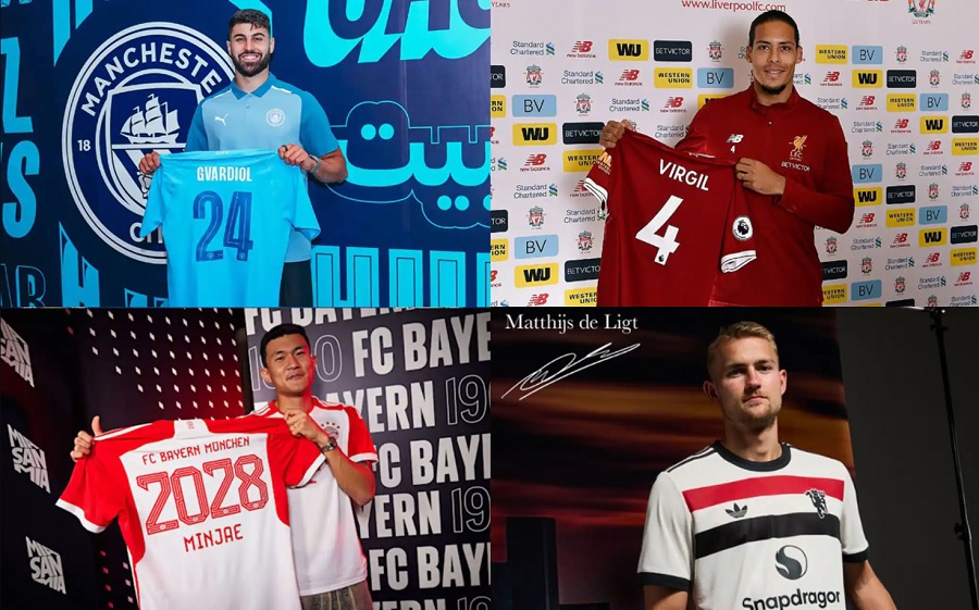 De Ligt lần thứ ba lọt vào Top hậu vệ đắt giá nhất mọi thời đại