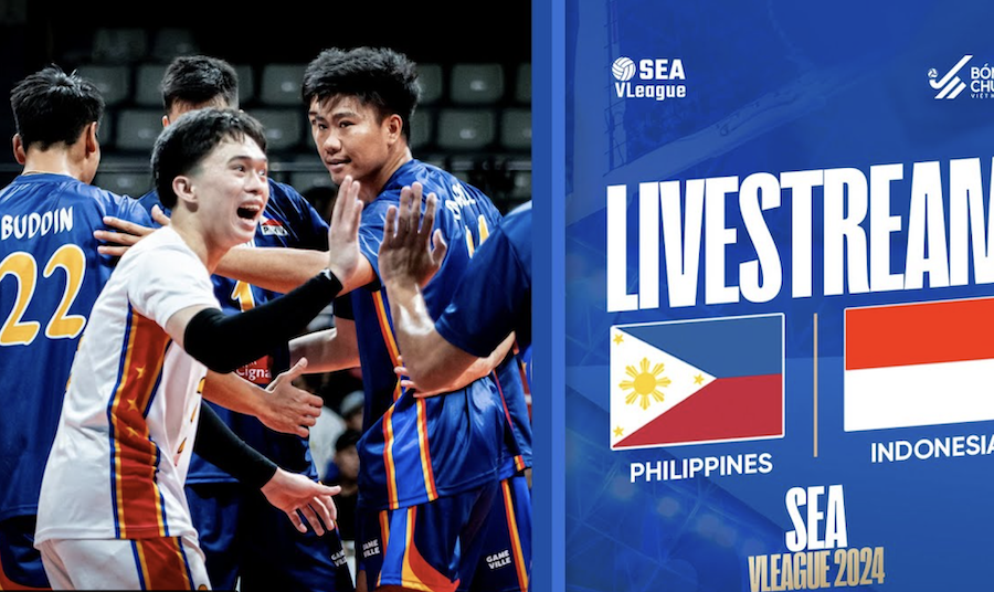 Link trực tiếp bóng chuyền nam SEA V.League ngày 17/8: Philippines vs Indonesia