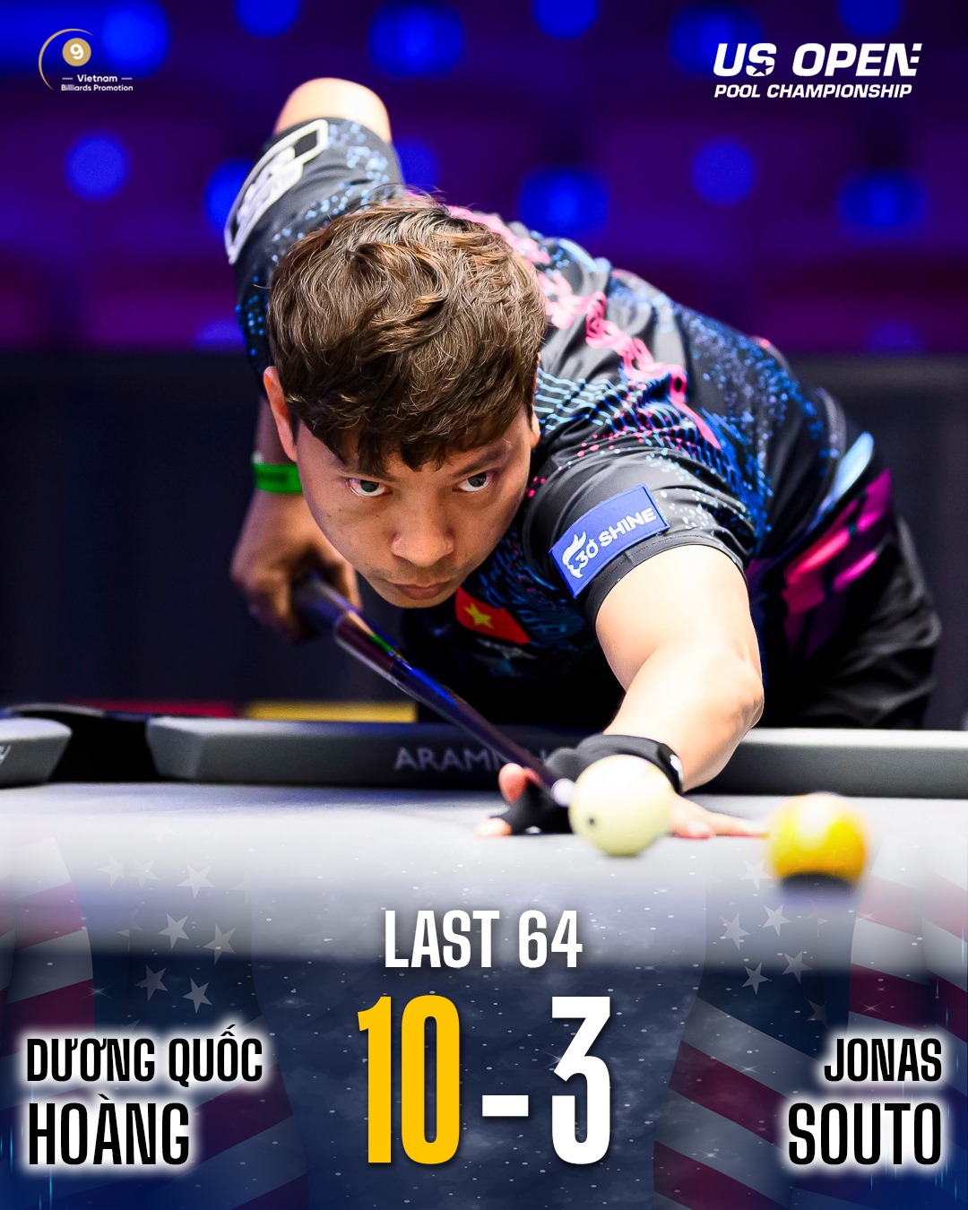 TRỰC TIẾP US Open Pool 2024 vòng 32 cơ thủ: Hoàng sao gặp lại Shane Van Boening