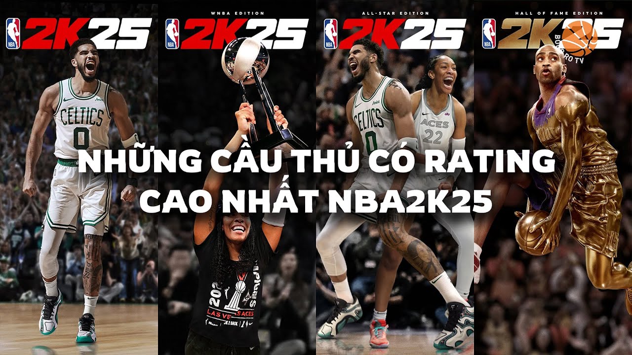 NBA 2K25: Ai là cầu thủ có điểm số cao nhất tựa game bóng rổ hàng đầu thế giới? NBA 2K25: Ai là cầu thủ có điểm số cao nhất tựa game bóng rổ hàng đầu thế giới?