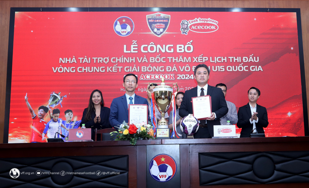 HAGL, SLNA vào bảng "tử thần" VCK U15 Quốc gia 2024