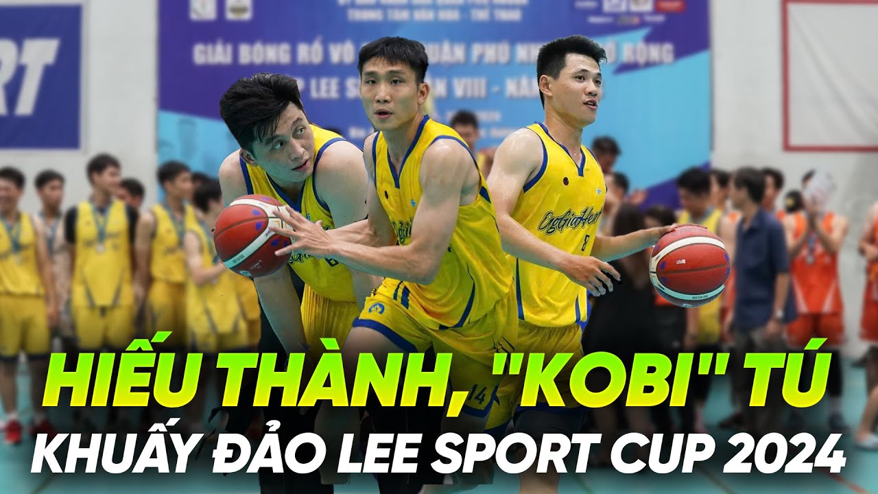 Hiếu Thành, "Kobi" Tú, Lai Xương Thành khuấy đảo giúp Ông Già Heat lên ngôi Lee Sport Cup 2024