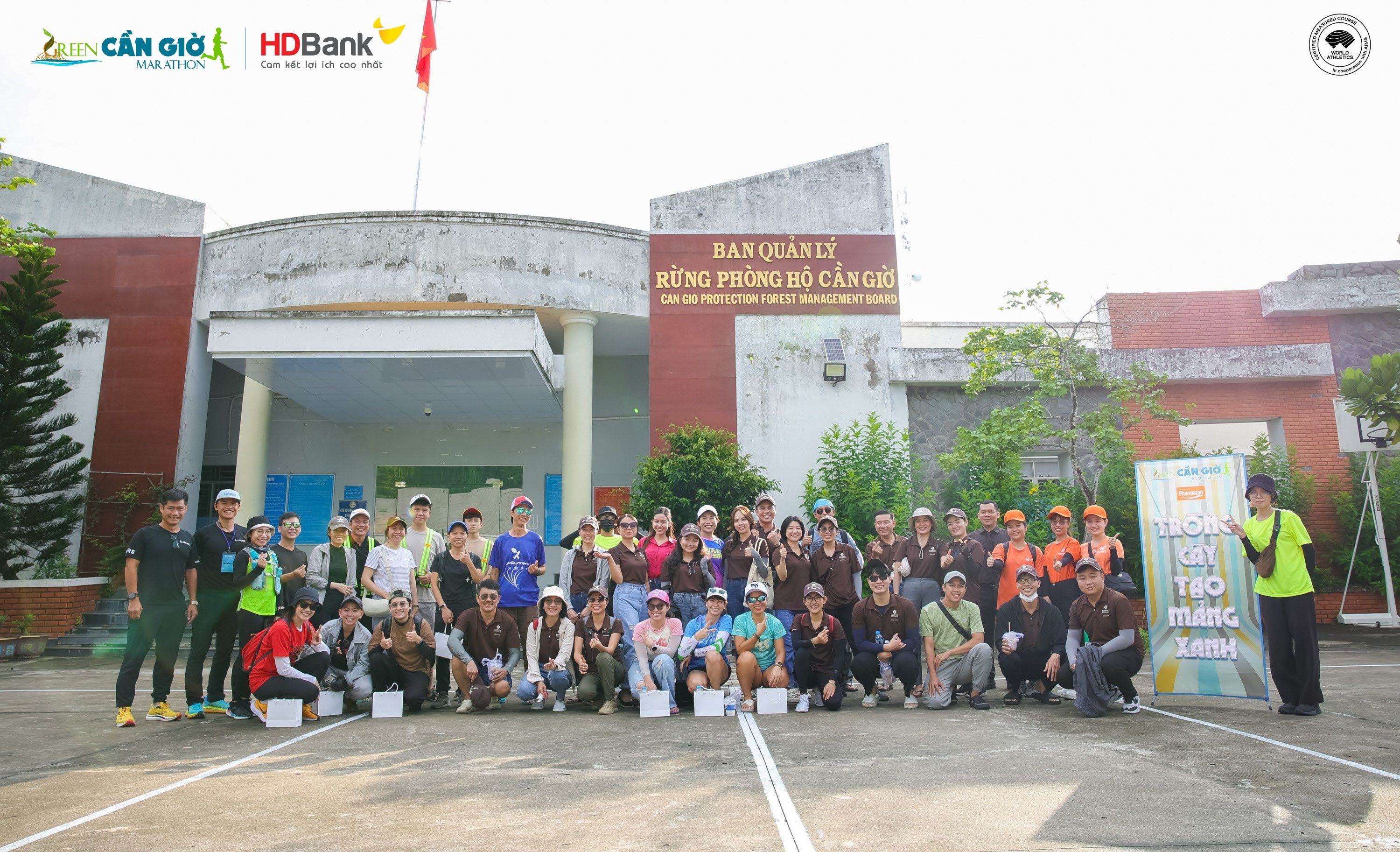 Khám phá "Đường đua xanh" hút runners nhất tại Green Cần Giờ Marathon HD Bank 2024