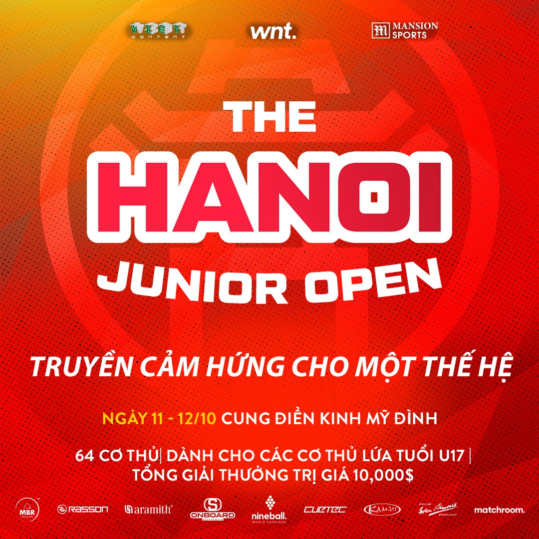 Mở cổng đăng ký tham dự Hanoi Junior Open 2024