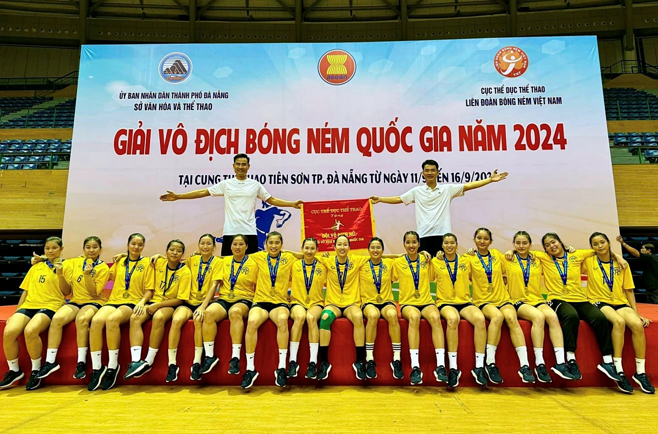 Hà Nội và TP. HCM tạo ra 2 trận chung kết nghẹt thở ở giải vô địch bóng ném quốc gia 2024