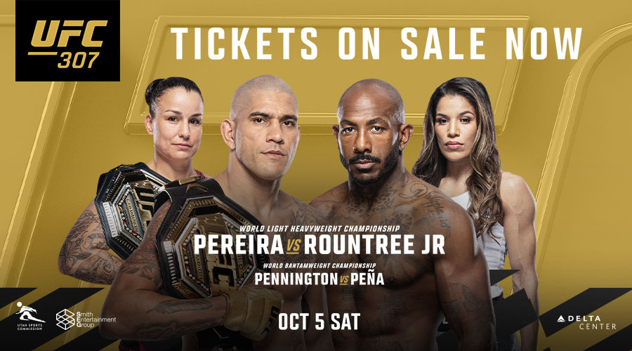 Lịch thi đấu UFC 307: Alex Pereira vs. Khalil Rountree Jr