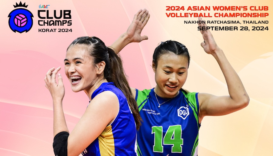 Link trực tiếp hạng 5-6 giải bóng chuyền AVC Club 2024 ngày 28/9: Hoá chất Đức Giang vs Monolith Skyriers