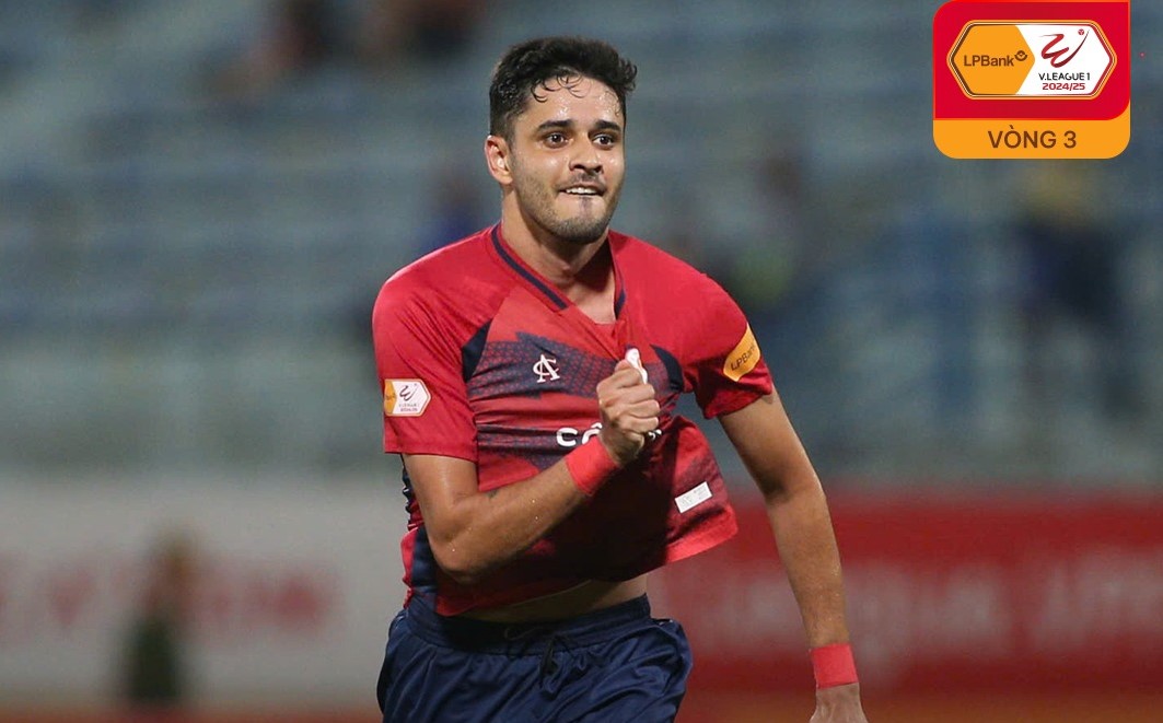 CAHN thoát vị trí áp chót sau thắng lợi đầu tiên ở V.League CAHN thoát vị trí áp chót sau thắng lợi đầu tiên ở V.League