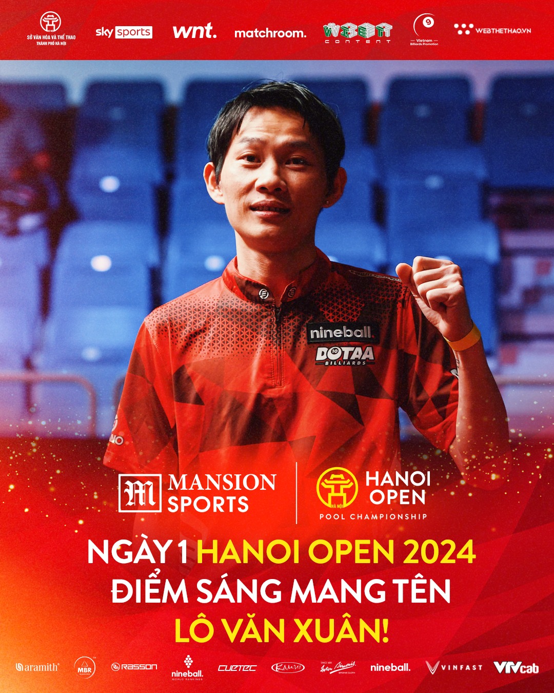 Hanoi Open Pool ngày 8/10: Lô Văn Xuân hạ "Mắt Đại bàng" Eklent Kaci