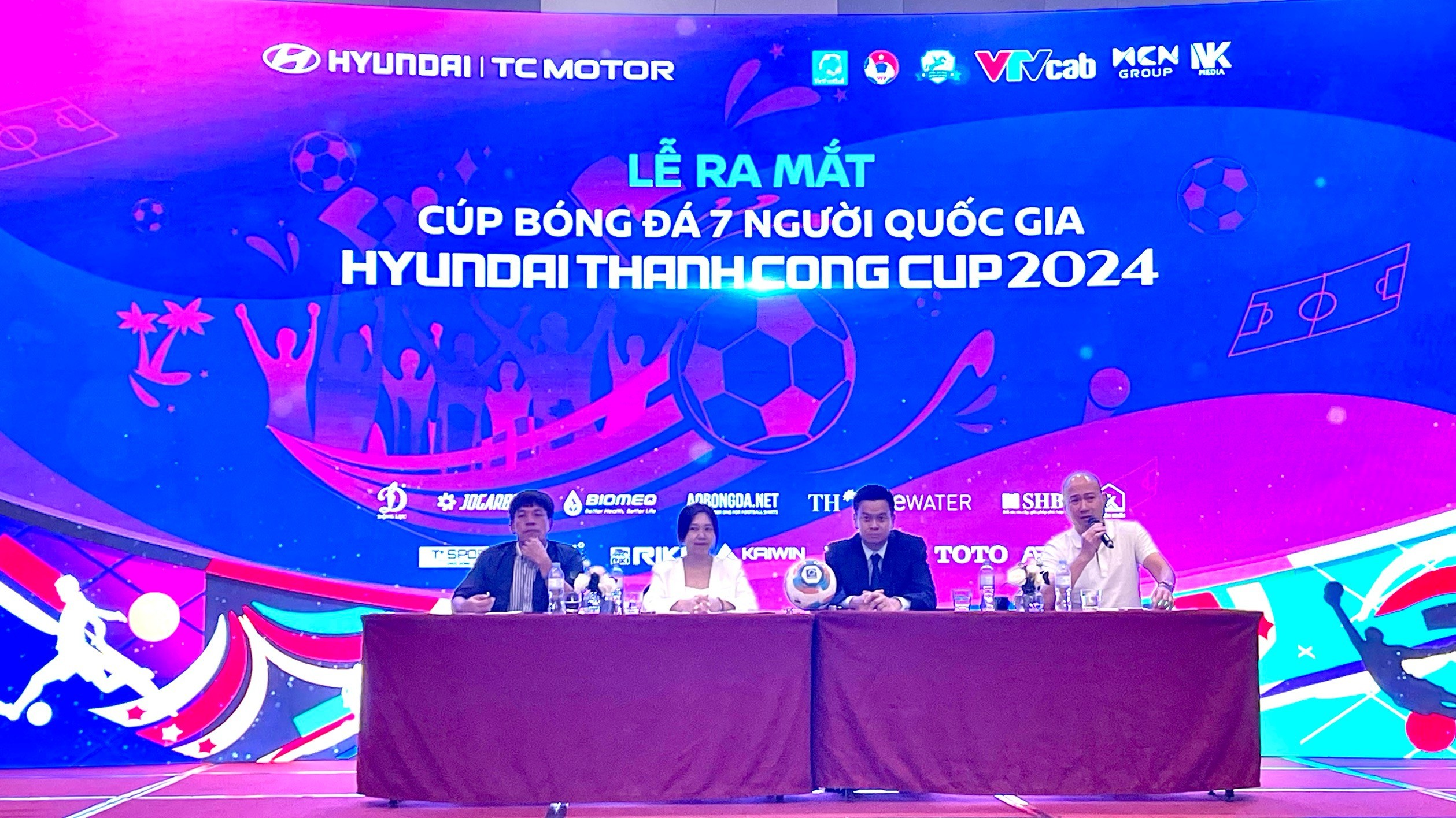 Giải bóng đá 7 người Quốc gia Huyndai Thành Công 2024 thêm nét đột phá