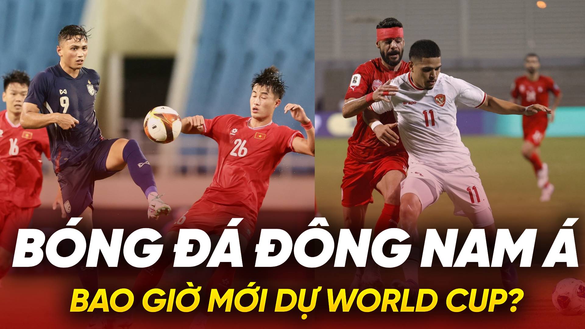 Bóng đá Đông Nam Á: Bao giờ mới dự World Cup?