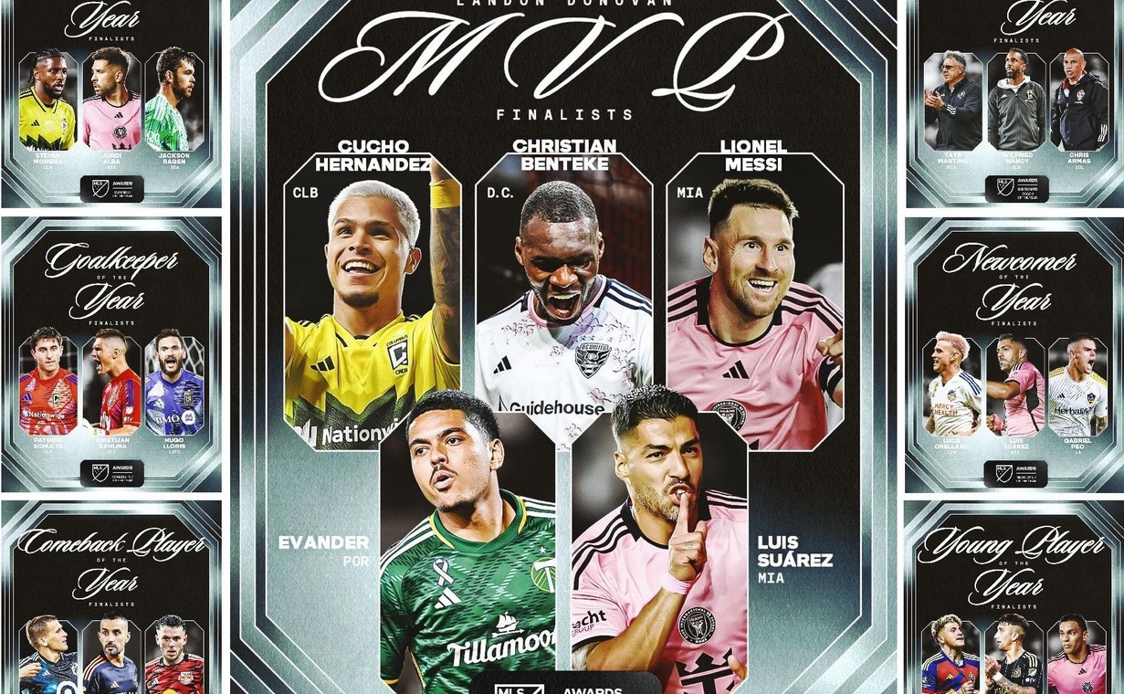 MLS công bố danh sách đề cử cầu thủ xuất sắc nhất năm: Messi và 4 đối thủ MLS công bố danh sách đề cử cầu thủ xuất sắc nhất năm: Messi và 4 đối thủ