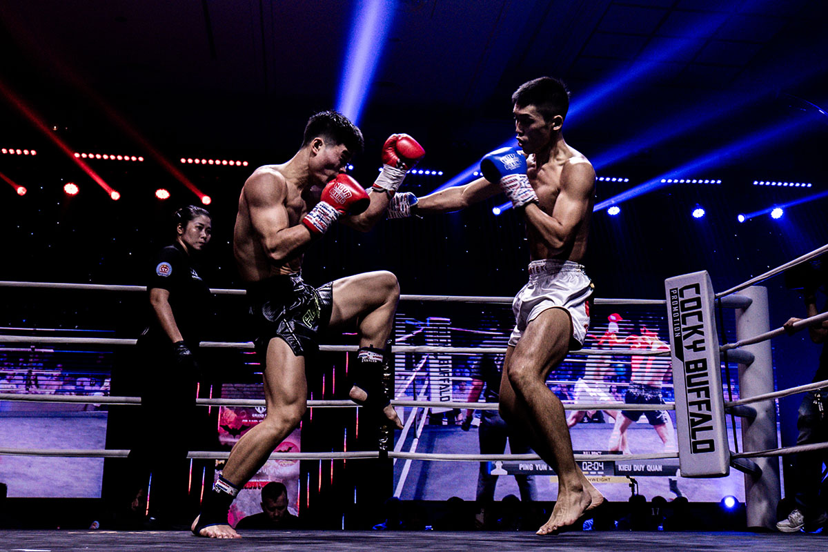 Võ sĩ Việt Nam "phạt trụ" hiểm hóc, đả bại đối thủ Đài Bắc Trung Hoa