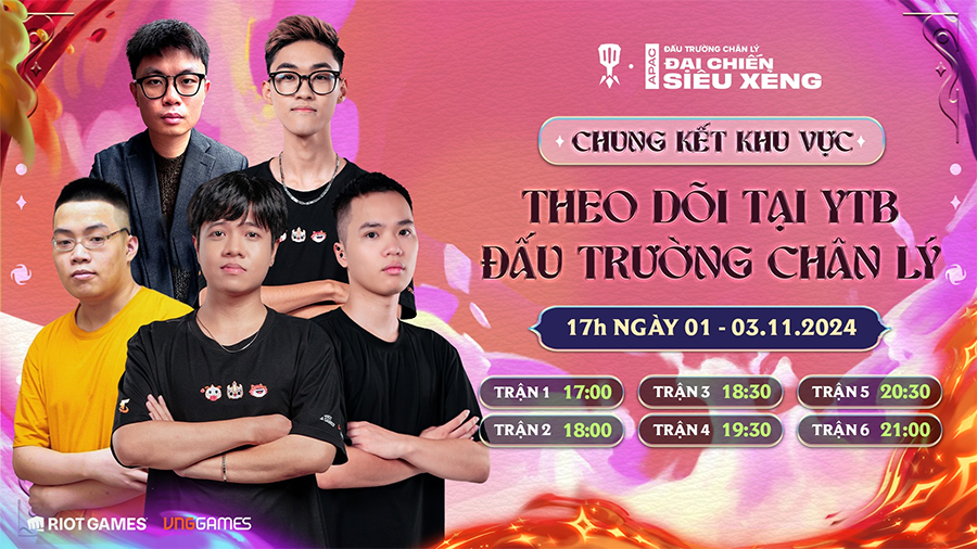 Đại CHiến Siêu Xẻng DTCL mùa 12: Chung kết DTCL khu vực châu Á Thái Bình Dương Đại CHiến Siêu Xẻng DTCL mùa 12: Chung kết DTCL khu vực châu Á Thái Bình Dương