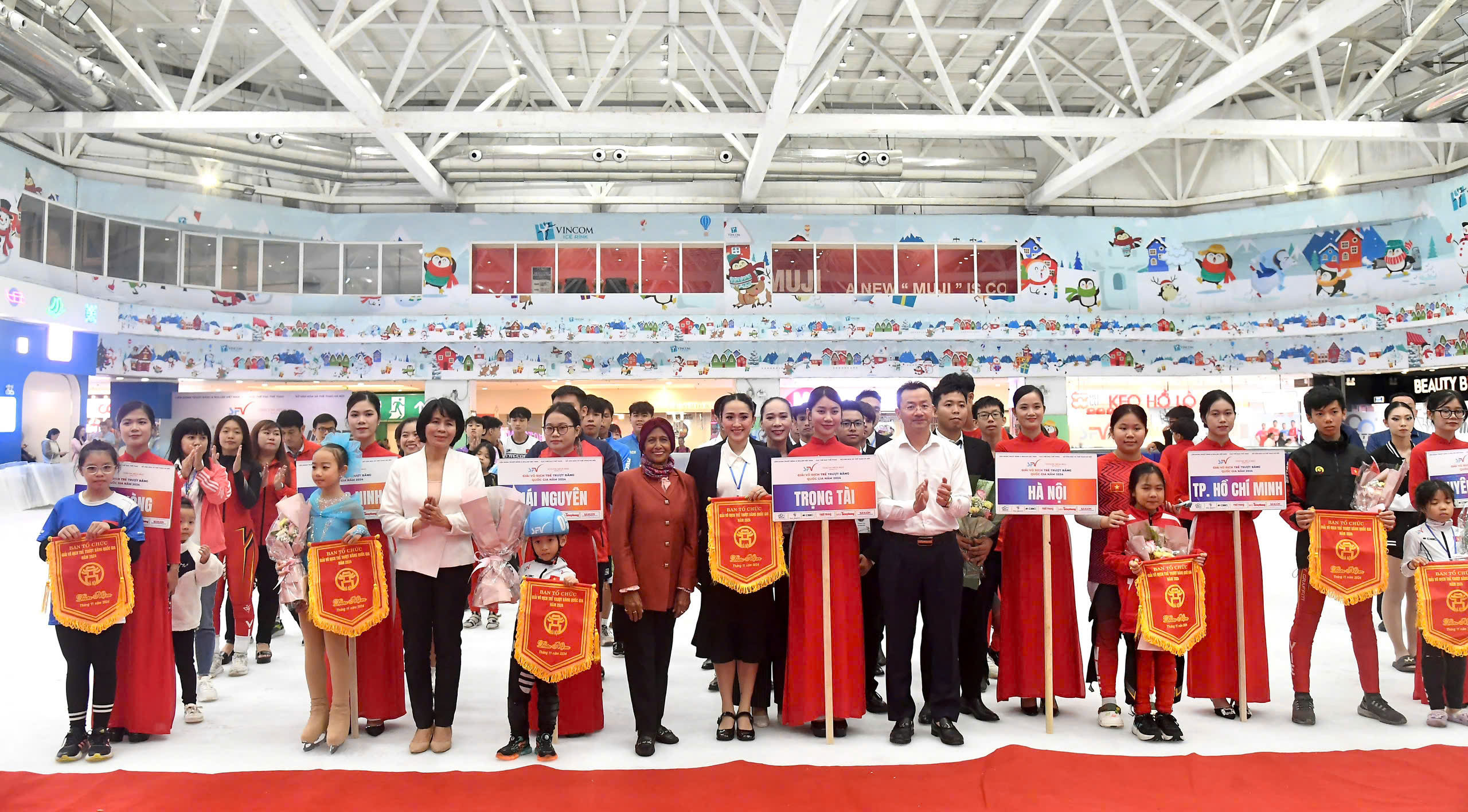 Tiếp tục tìm kiếm tài năng trượt băng Việt Nam chuẩn bị cho SEA Games 2025