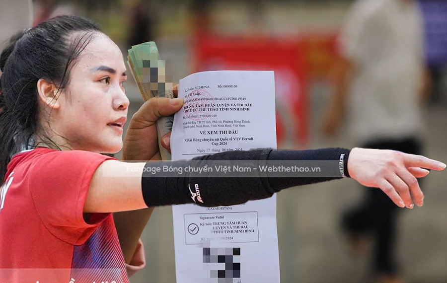 Công bố 2 mức giá và cách mua vé giải bóng chuyền nữ VĐQG 2024