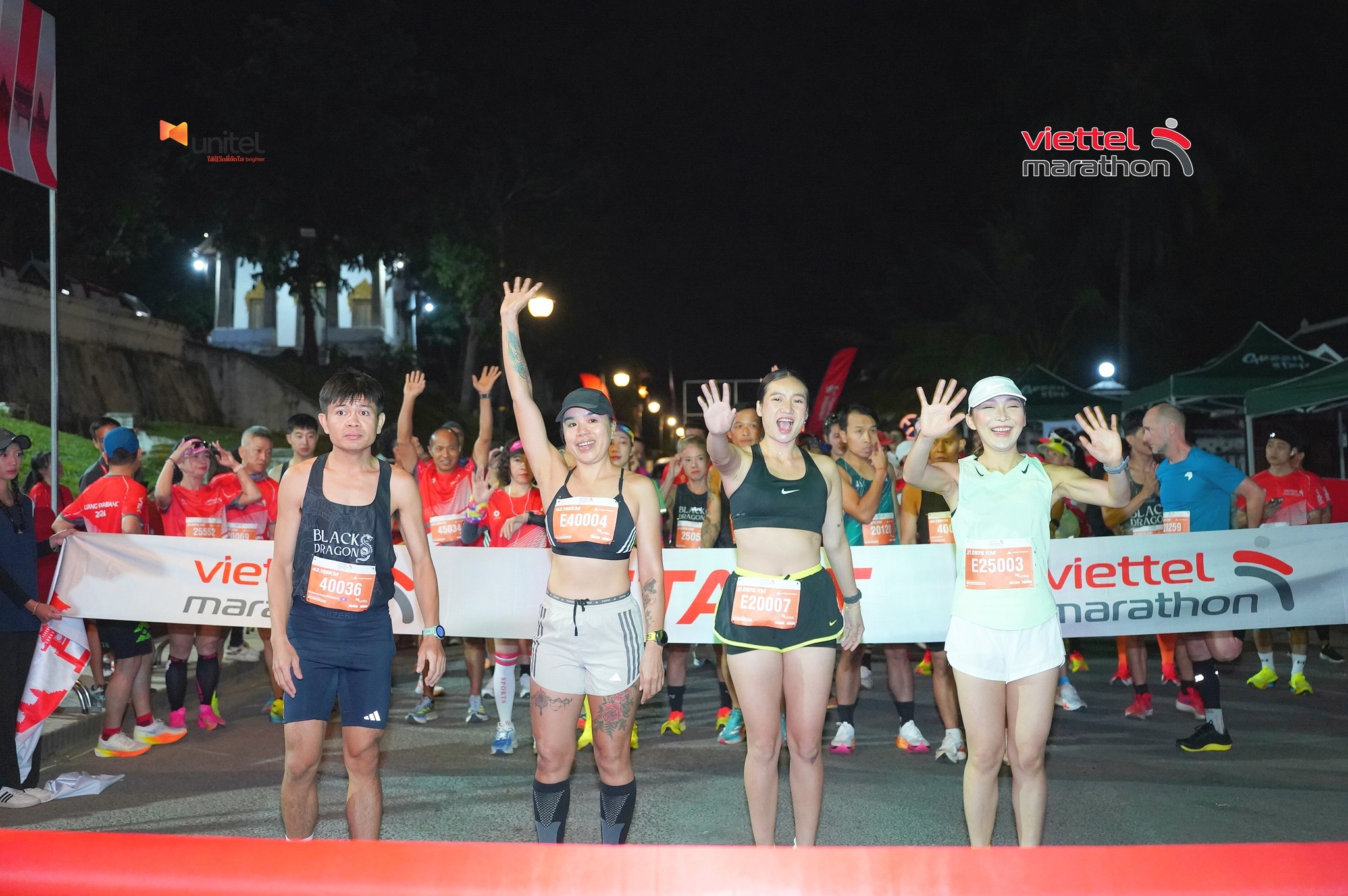 5000 VĐV chinh phục đường chạy di sản cố đô Lào tại Viettel Marathon Luang Prabang Unitel 2024