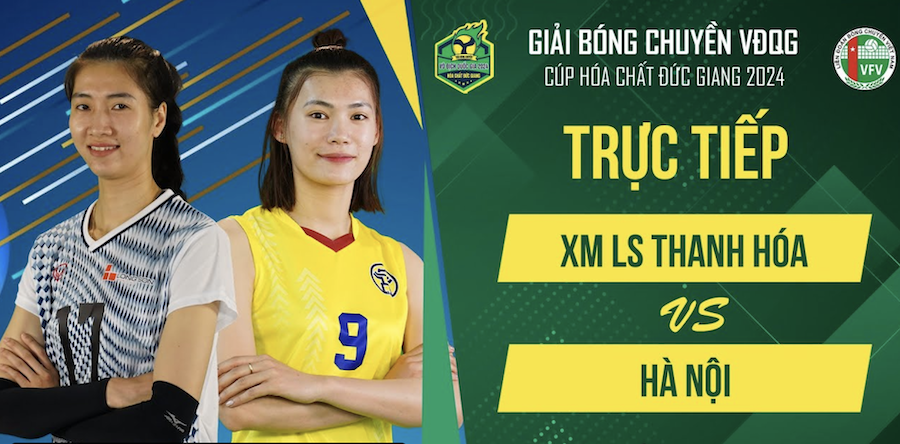 Link trực tiếp giải bóng chuyền VĐQG ngày 8/11: Thanh Hoá vs Hà Nội
