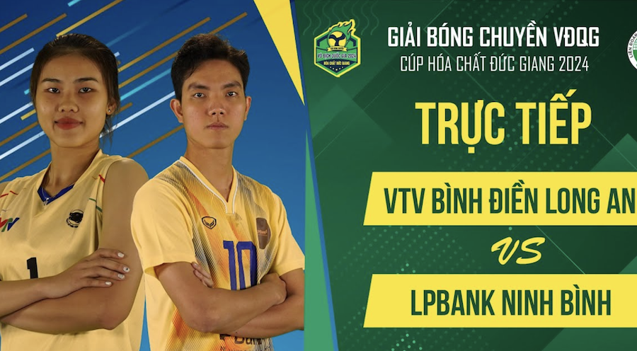 Link trực tiếp giải bóng chuyền VĐQG ngày 10/11: VTV Bình Điền Long An thử lửa LP Bank Ninh Bình
