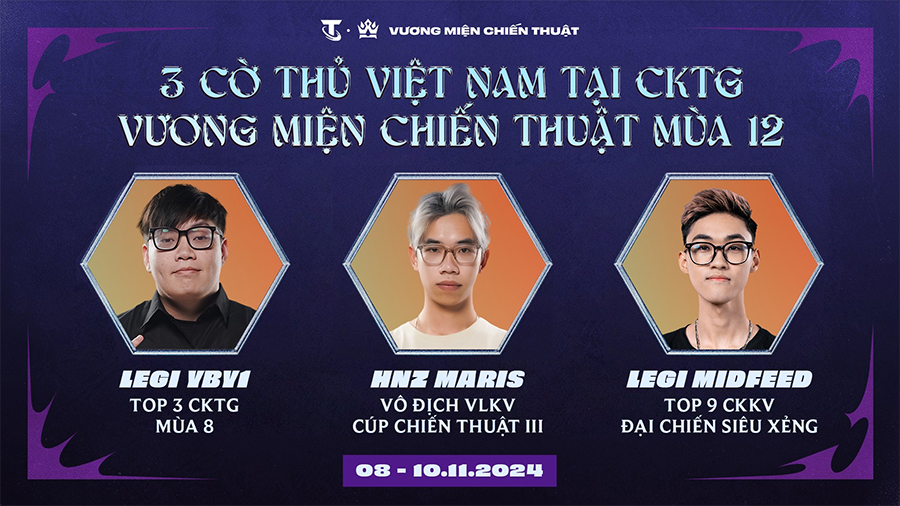 Đại Chiến Siêu Xẻng mùa 12: YBY1 giành vị trí á quân, 3 kỳ thủ Việt Nam dự CKTG