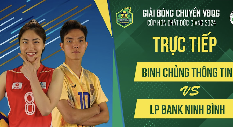 Link trực tiếp giải bóng chuyền VĐQG ngày 11/11: "Chung Kết" LP Bank Ninh Bình vs BTL Thông Tin