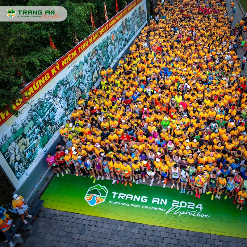 361° - Thương hiệu thể thao quốc tế đồng hành cùng 5000 VĐV chinh phục Tràng An Marathon 2024