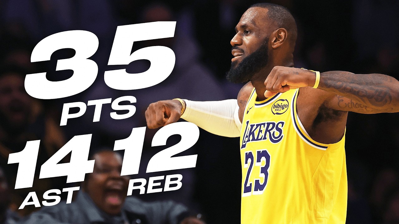 Ba trận bỏ túi 3 triple-double, LeBron James làm nên lịch sử NBA ở tuổi 39 Ba trận bỏ túi 3 triple-double, LeBron James làm nên lịch sử NBA ở tuổi 39