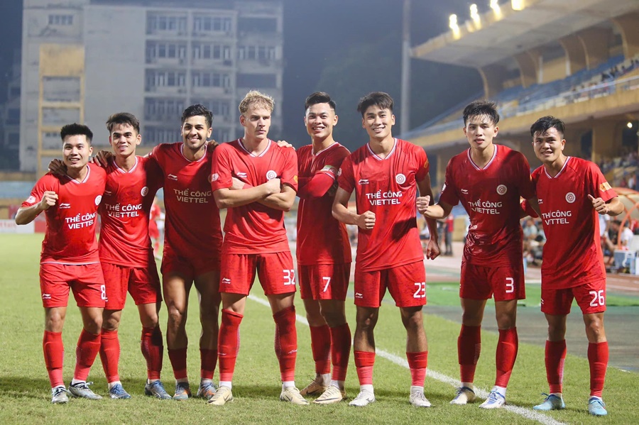 Dàn sao Thể Công Viettel đồng hành cùng Viettel Marathon 2024