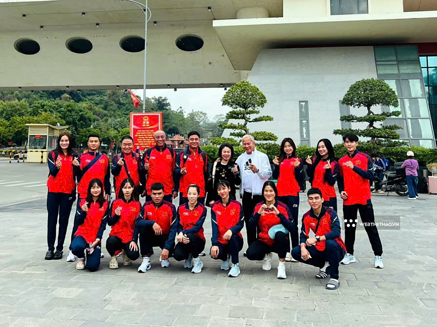 Dàn sao đội tuyển điền kinh Việt Nam bắt đầu chuyến tập huấn cuối cùng trong năm 2024