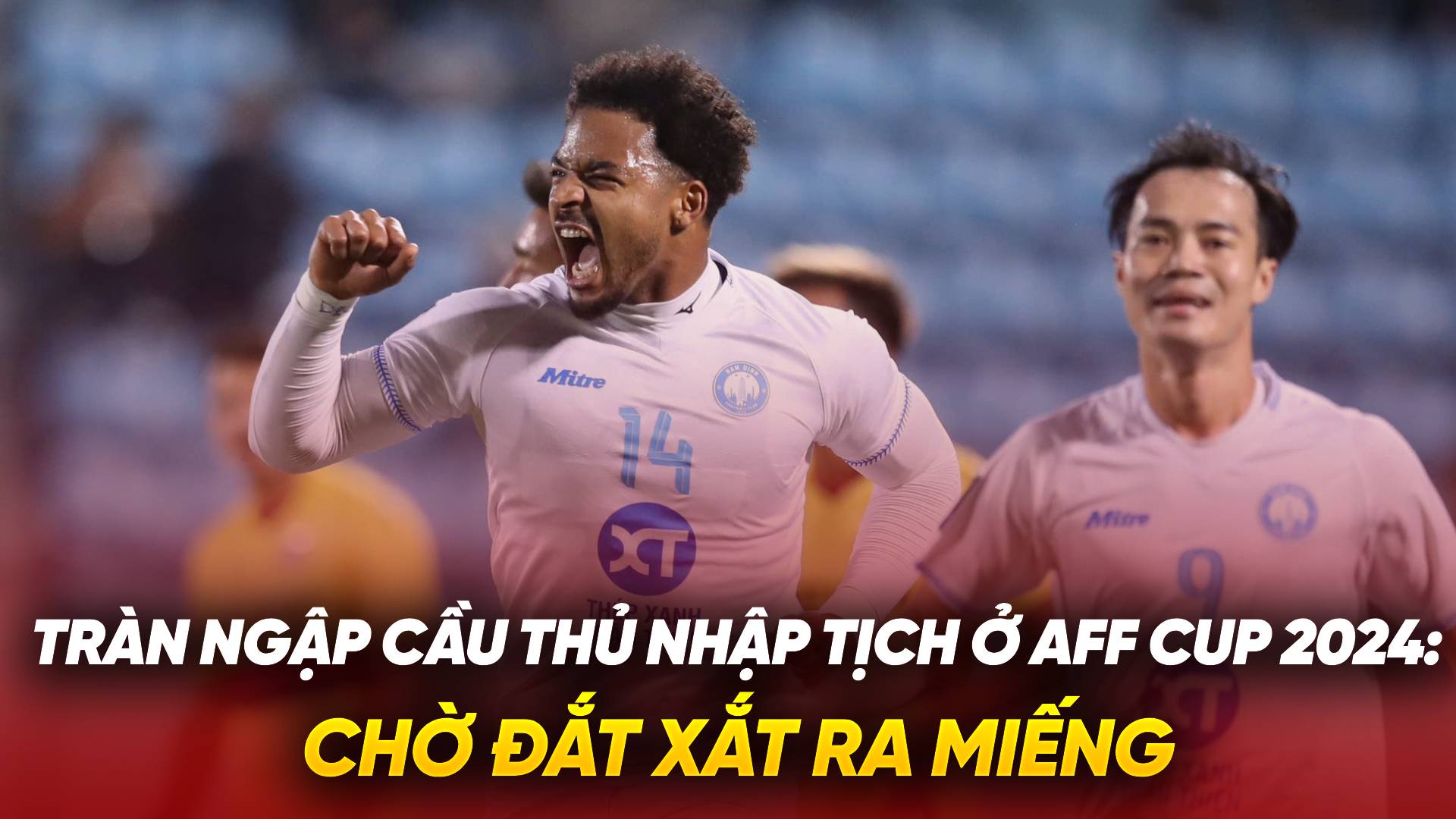 Tràn ngập cầu thủ nhập tịch ở AFF Cup 2024: Chờ đắt xắt ra miếng