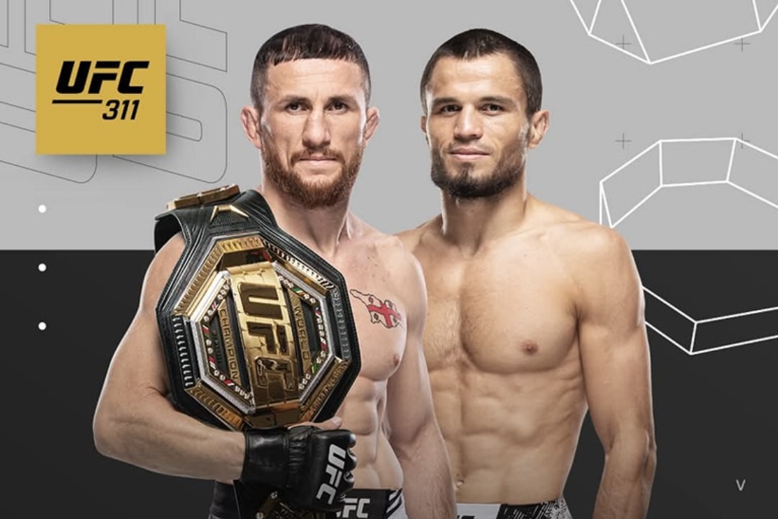 CHÍNH THỨC UFC 311: Merab Dvalishvili bảo vệ đai trước Umar Nurmagomedov