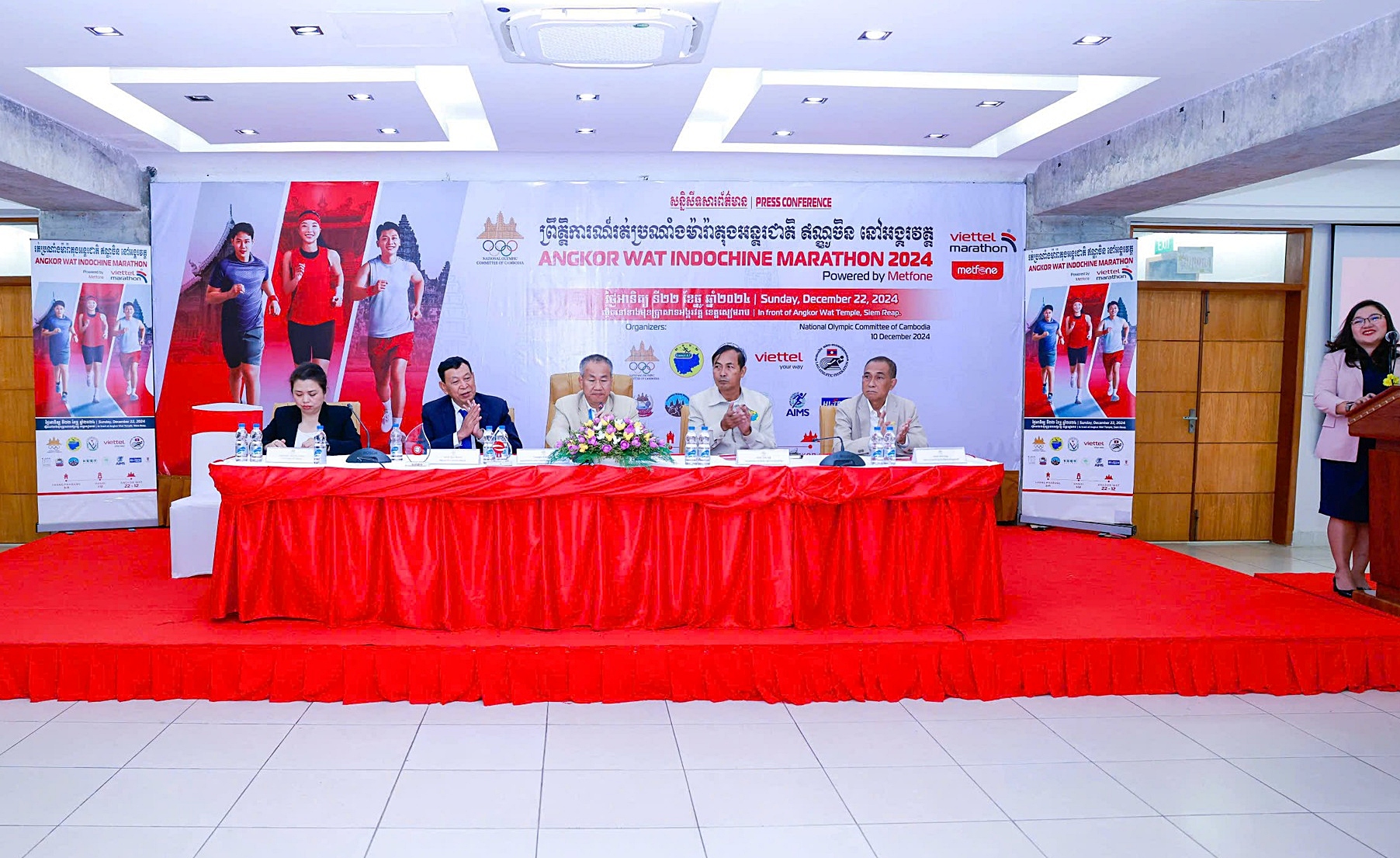 Hơn 38.000 USD tiền thưởng đợi c&aacute;c VĐV, runners ở chặng cuối Viettel Marathon Campuchia