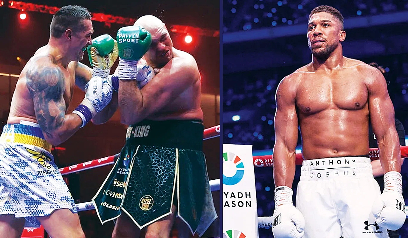 Anthony Joshua dự đoán trận tái đấu đỉnh cao Tyson Fury vs Usyk 2
