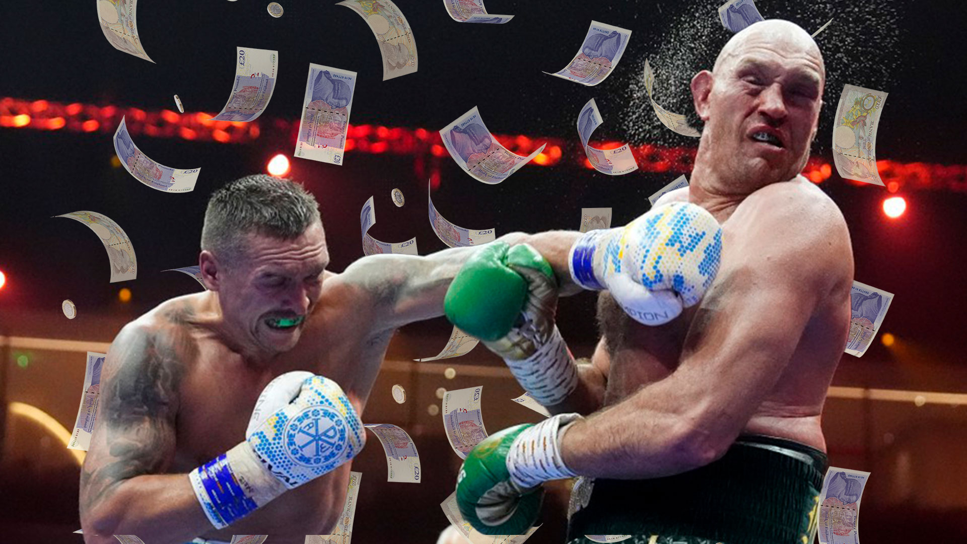 Trận Tyson Fury vs Usyk 2 chia tiền thù lao theo tỷ lệ khó tin