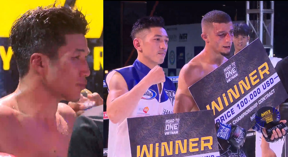 Hoàng Phi thắng kịch tính, Minh Phát thua đáng tiếc trận giành vé ONE Championship