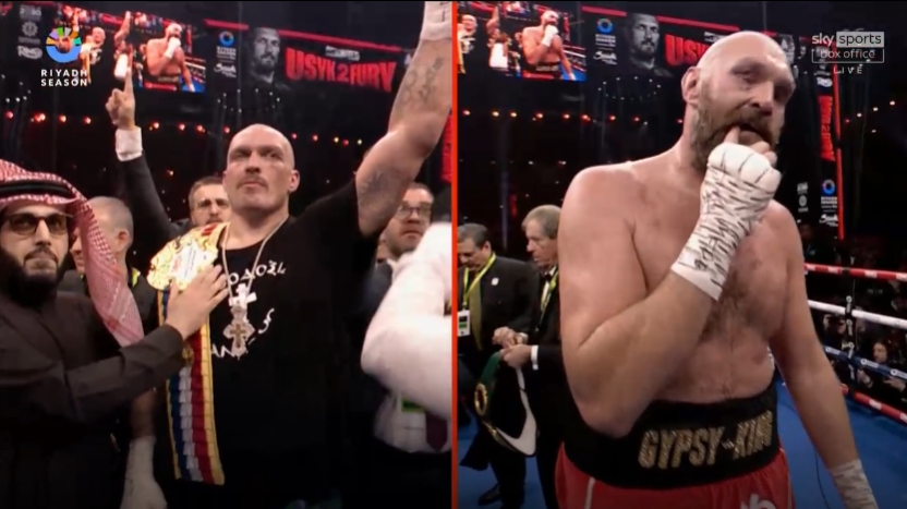 Oleksandr Usyk không cho Tyson Fury phục hận