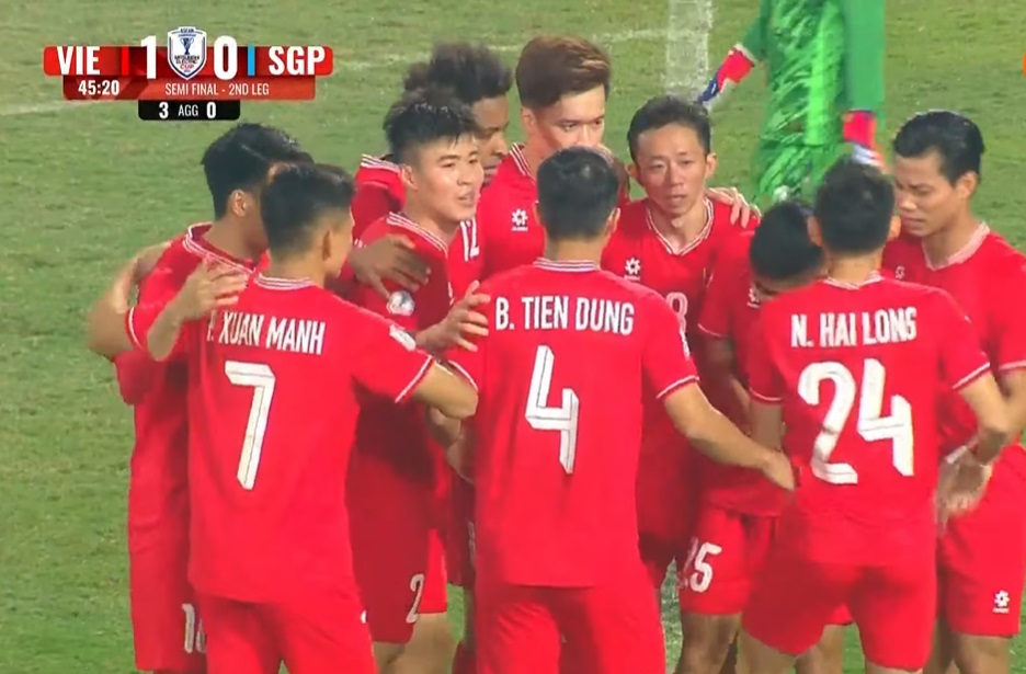 Kết quả Việt Nam 3-1 Singapore: Dễ d&agrave;ng v&agrave;o chung kết