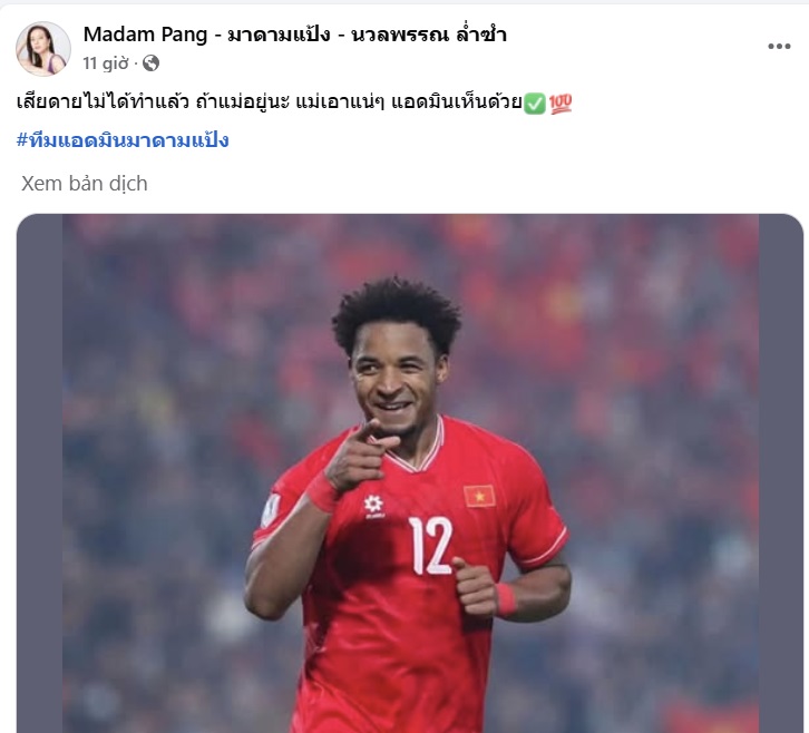 Madam Pang dậy sóng với ý định “cướp” Xuân Son về Thái Lan