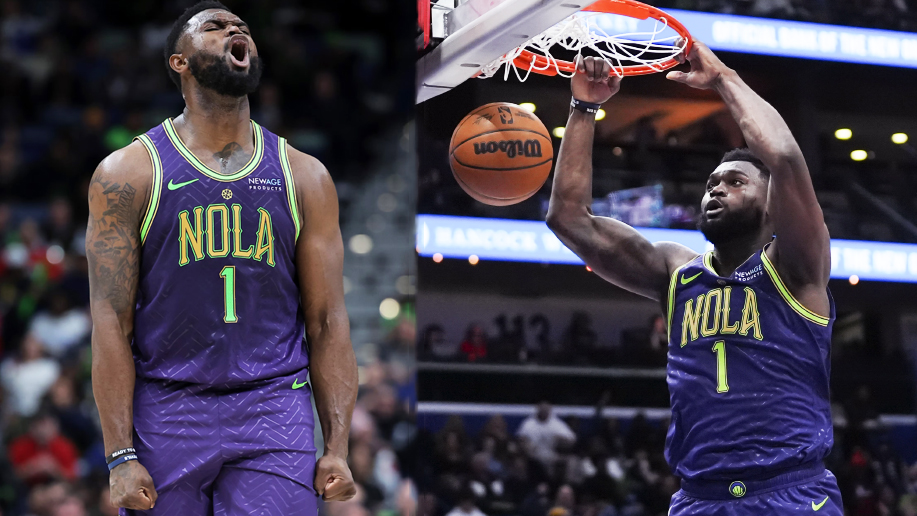 Zion Williamson tái xuất mạnh mẽ, úp rổ “windmill” 360 độ tuyệt đẹp sau giảm cân Zion Williamson tái xuất mạnh mẽ, úp rổ “windmill” 360 độ tuyệt đẹp sau giảm cân