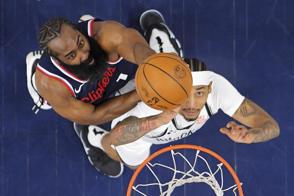 Xuất hiện trận thắng đậm nhất NBA 2024-25: Kawhi Leonard cùng James Harden hưởng niềm vui Xuất hiện trận thắng đậm nhất NBA 2024-25: Kawhi Leonard cùng James Harden hưởng niềm vui