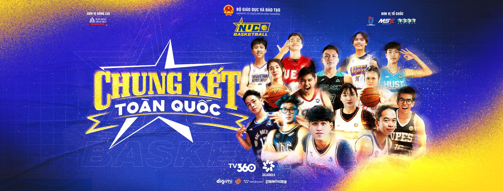 Danh sách những nhà vô địch Giải bóng rổ sinh viên toàn quốc NUC qua các năm Danh sách những nhà vô địch Giải bóng rổ sinh viên toàn quốc NUC qua các năm