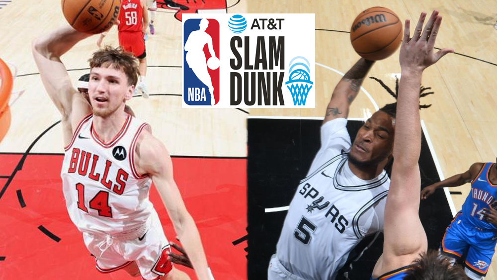 NBA All-Star 2025 chốt 2 cái tên dự Slam Dunk Contest: Đồng đội của Wembanyama góp mặt