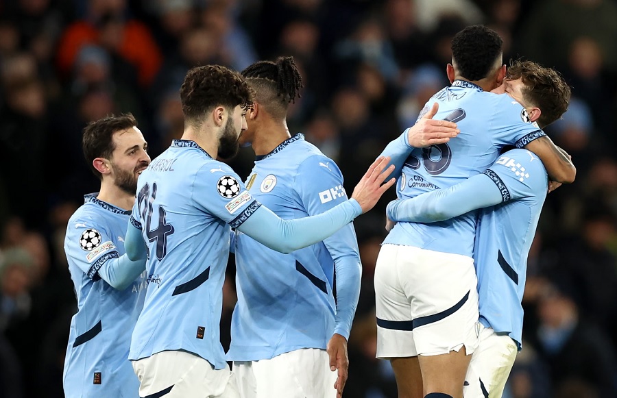 Bảng xếp hạng Champions League 2024/25: Man City thoát hiểm