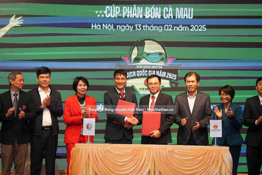 Công bố giải bóng chuyền Vô địch Quốc Gia cúp Phân bón Cà Mau 2025 Công bố giải bóng chuyền Vô địch Quốc Gia cúp Phân bón Cà Mau 2025