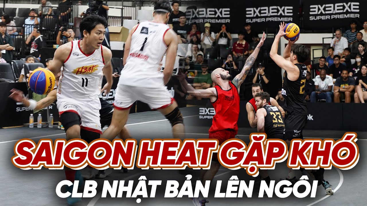 Đụng toàn "hàng khủng", Saigon Heat gặp khó ở Giải 3x3.EXE Super Premier 2025