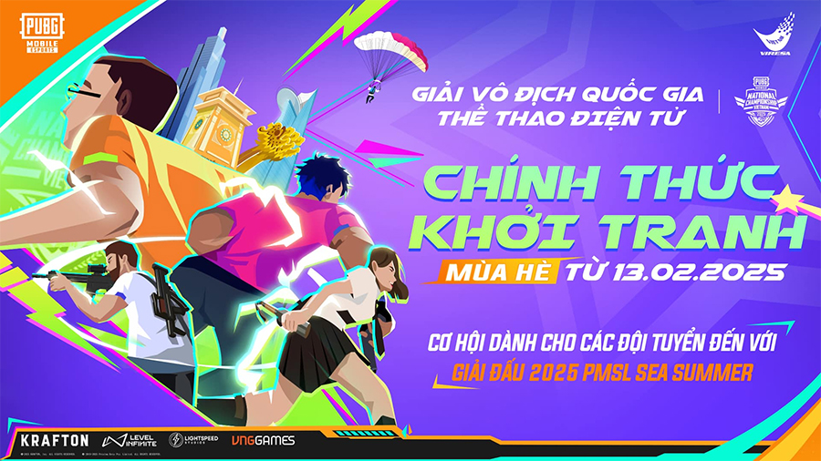 VNGGames và VIRESA phối hợp tổ chức giải Vô địch Quốc gia 2025 PUBG Mobile VNGGames và VIRESA phối hợp tổ chức giải Vô địch Quốc gia 2025 PUBG Mobile