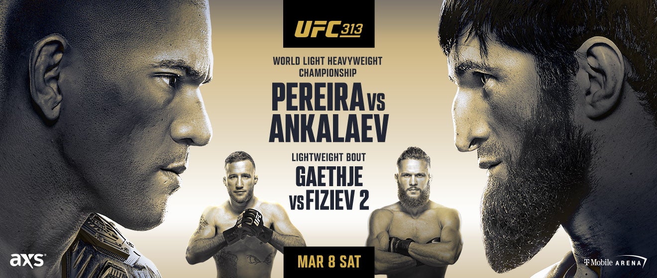 Lịch thi đấu UFC 313: Alex Pereira vs. Magomed Ankalaev