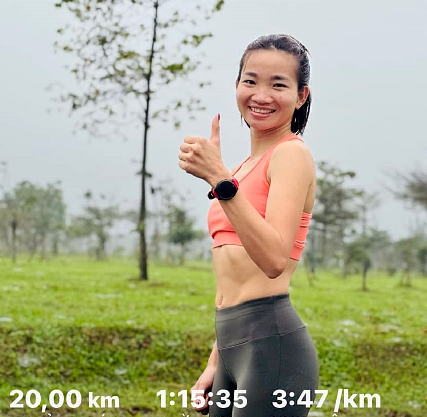 Nguyễn Thị Oanh, Nguyễn Trung Cường "luyện công dưới mưa" hướng đến Tiền Phong Marathon 2025